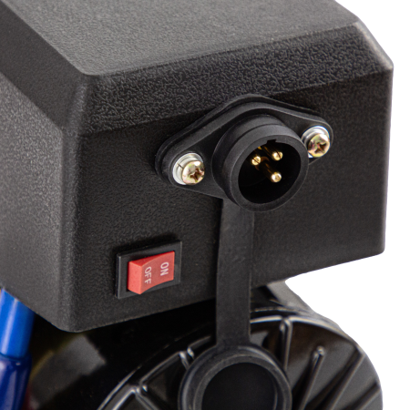 Лебедка автомобильная электрическая DENZEL LB-3000.3.6 т, 3.4 кВт, 12В