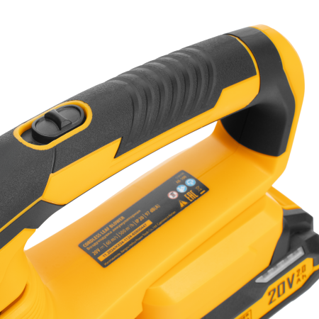 Воздуходувка аккумуляторная DENZEL AB-500, 60 м/с, 500 м3/ч, Li-Ion, 20 В