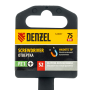 Отвертка DENZEL PZ1x75 мм, S2, 3к рукоятка