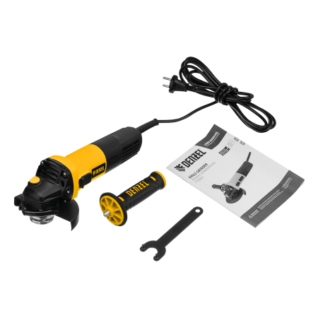 Машина шлифовальная угловая DENZEL AG115-750, 750 Вт, 115 мм, 11000 об/мин