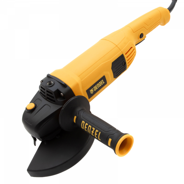 Машина шлифовальная угловая DENZEL AG180-2000, 2000 Вт, 180 мм, 8500 об/мин