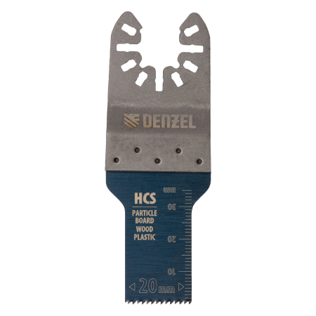 Насадка для МФИ DENZEL 782309 режущая пазовая прямая, HCS, по дереву, 20 х 1.4 мм Насадка для МФИ DENZEL 782309 режущая пазовая прямая, HCS, по дереву, 20 х 1.4 мм