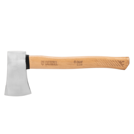 Топор кованый DENZEL 1130 г, американский тип, буковая рукоятка, 430мм, EFP 21888