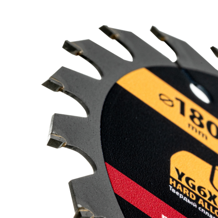 Пильный диск по дереву DENZEL ф180х 20 мм, 24 зубьев