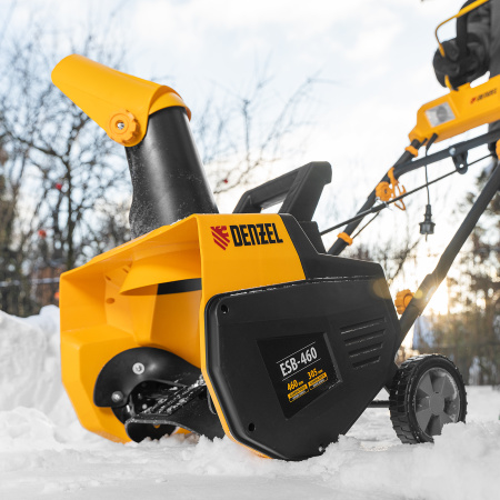 Снегоуборщик электрический DENZEL ESB-460, 2 кВт