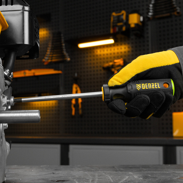 Отвертка DENZEL PZ3x150 мм, S2, 3к рукоятка