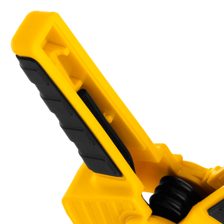 Струбцина клещеобразная DENZEL удлиненная 50 х 80 мм двухкомпонентные рукоятки