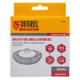 Щетка для УШМ DENZEL 746083, 100 мм, «тарелка», витая нержавеющая проволока 0.3 мм, М14