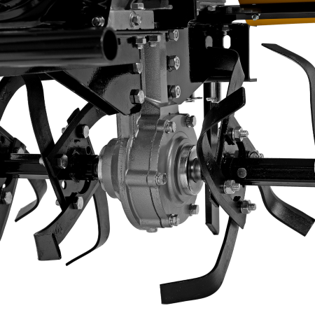 Мотоблок DENZEL DPT-370X, 7 л.с, дисковое сцепление,  фрез 3 x 4, ВОМ, передачи 3В/1Н