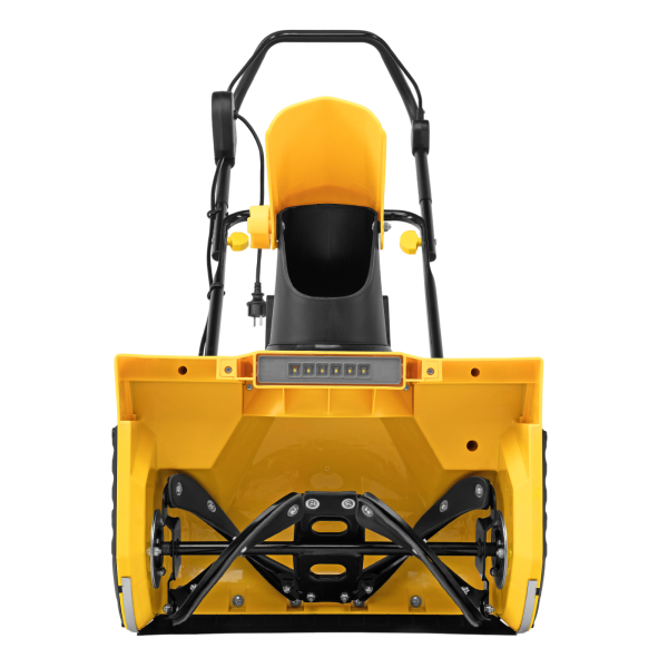 Снегоуборщик электрический DENZEL ESB-460-M, 1.8 кВт, металлический шнек, LED фара