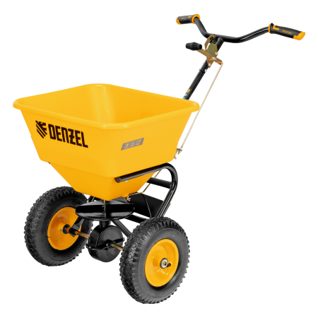 Механическая сеялка на колесах DENZEL 45 л