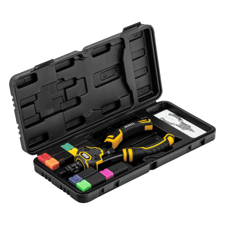 Заклепочник для резьбовых заклепок DENZEL двуручный, заклепки М3, М4, М5, М6, М8, М10, M12