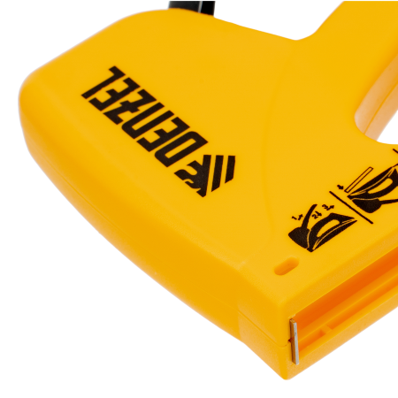 Степлер пластиковый DENZEL скобы в комплекте, тип 53, 6-10 мм