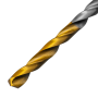 Сверло спиральное по металлу DENZEL 3,5 x 70 мм, Р6М5, Golden Tip, 2шт.