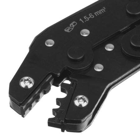 Клещи для обжима неизолированных наконечников DENZEL НК и НВ, разъемов РП, 1,5 - 6 мм2