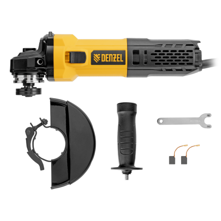 Машина шлифовальная угловая DENZEL AGB125-1700, 1700 Вт, 125 мм, 3000-11000 об/мин