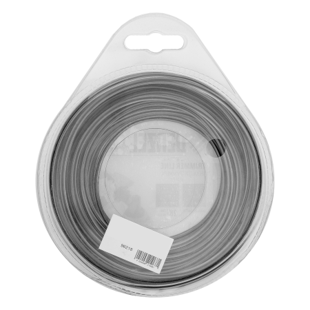 Леска для триммера DENZEL 96218 двухкомпонентная звезда, 2,7мм х 15м, блистер EXTRA CORD