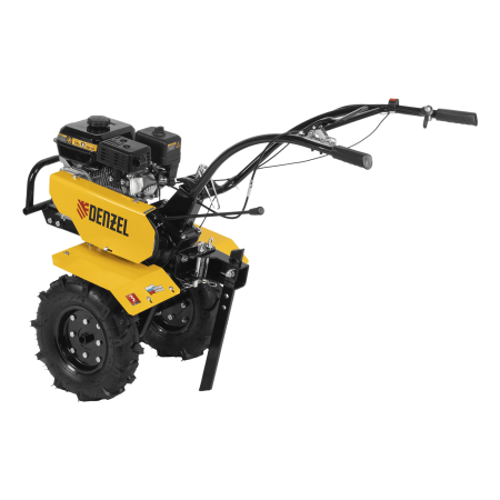 Мотоблок DPT-270, 7 л.с., ремен.сцеп, шир 85 см, глуб 35 см,фрез 3х4,ШОМ,скор 2В/1Н,кол 8" Denzel