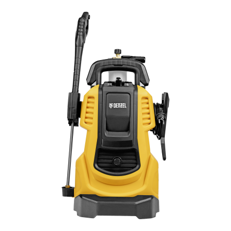 Моечная машина высокого давления DENZEL R-230iD, 3300 Вт, 230 бар, 600 л/ч, асинхронный двигатель, с барабаном