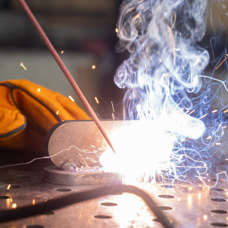 Электроды DENZEL DER-46, диам. 3 мм, 1 кг, рутиловое покрытие