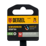Отвертка DENZEL PZ0x75 мм, S2, 3к рукоятка