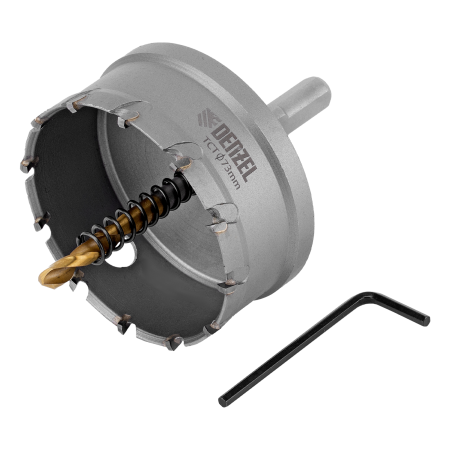 Коронка по металлу DENZEL 724021, 73 мм, твердосплавная