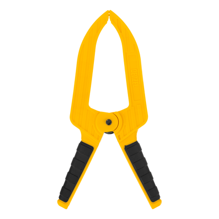 Струбцина клещеобразная DENZEL удлиненная 50 х 80 мм двухкомпонентные рукоятки