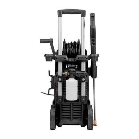 Моечная машина высокого давления DENZEL R-180iD, 2000 Вт, 180 бар, 420 л/ч, асинхронный двигатель, с барабаном