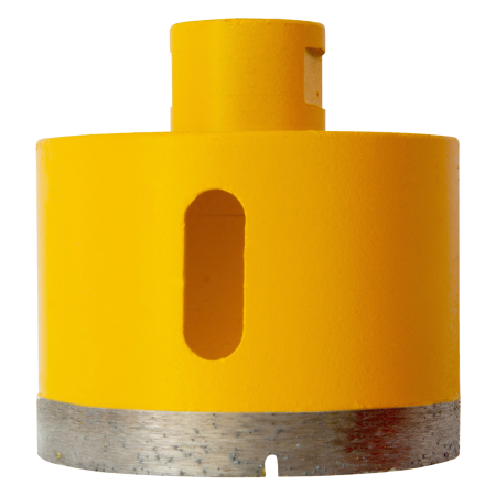 Сверло алмазное по керамограниту DENZEL 72695, 75 мм, М14, мокрая резка