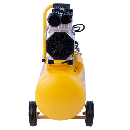 Компрессор безмасляный DENZEL DLS950/24, 950 Вт, 165 л/мин, ресивер 24 л, малошумный