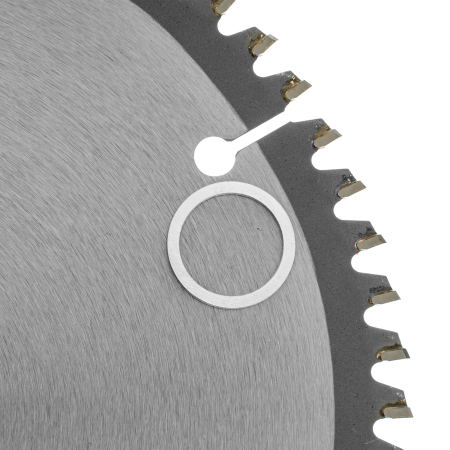 Пильный диск по алюминию DENZEL ф185 х 20 мм, 64 зубьев