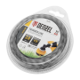 Леска для триммера DENZEL 96247 двухкомпонентная эллипс, 2,0мм х 15м, блистер EXTRA CORD