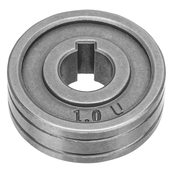 Подающий ролик DENZEL U профиль под алюминиевую проволоку 1,0-1,2 мм, 2 шт