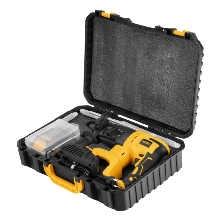 Перфоратор аккумуляторный бесщет. DENZEL RHH-BL-20-28, 3 Дж, Li-Ion, 20 В