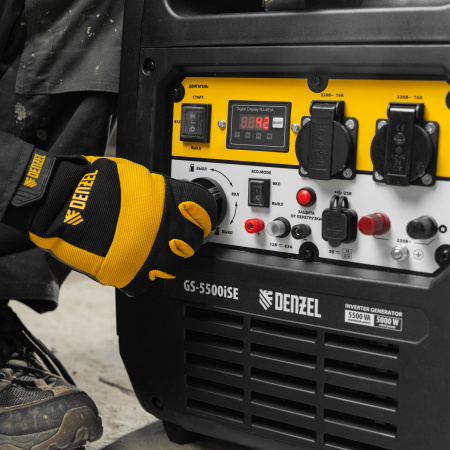 Генератор инверторный DENZEL GS-5500iSE, 5,5 кВт, 230 В, закрытый корпус,электростартер