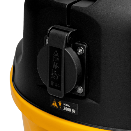 Пылесос строительный DENZEL RVC20, 1400 Вт, бак 20 л, шланг 3 м, розетка с автосинхр. Пылесос строительный DENZEL RVC20, 1400 Вт, бак 20 л, шланг 3 м, розетка с автосинхр.