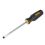 Отвертка DENZEL SL8x150 мм, CrV, трехкомпонентная рукоятка