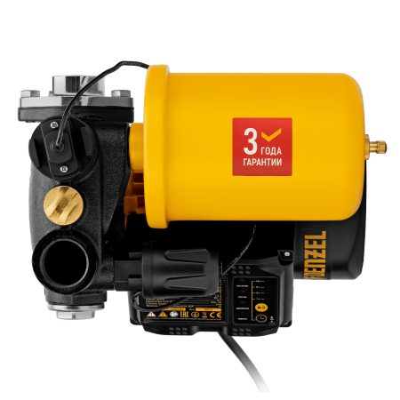 Насосная станция DENZEL PS500C, 500 Вт, напор 35 м, 2200 л/ч, ресивер 2 л, блок управления