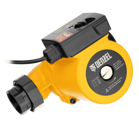 Циркуляционный насос DENZEL CP32-8, напор 8 м, 160 л/мин, 1 м кабель, монт. длина 180 мм