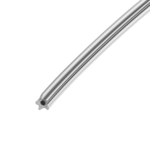 Леска для триммера DENZEL двухкомпонентная звезда, 3,0мм х 166м, на DIN катушке EXTRA CORD