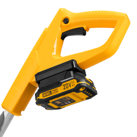 Портативная аккумуляторная газонокосилка DENZEL CLM-22, Li-ion, 20В, 220 мм