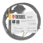Шнур сетевой Energy Series DENZEL, ПВС, 1,5 м, 3 x 1 мм, с неразборной вилкой, черный