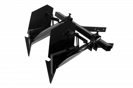 Окучник DENZEL 2-рядный, без сцепки