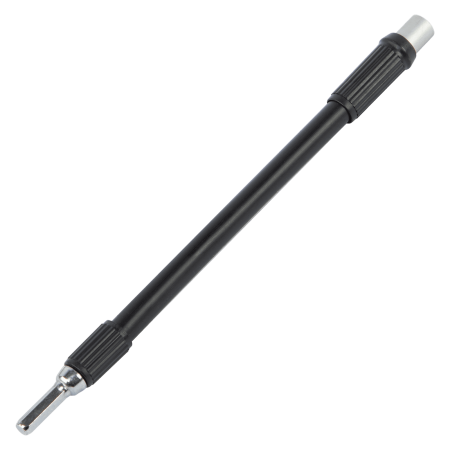 Отвертка с набором бит и торцевых головок DENZEL для точных работ, гибкий привод, 48 шт, CrMo