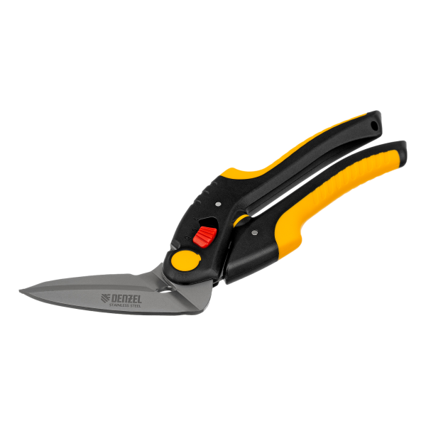 Ножницы для напольных покрытий DENZEL 250 мм, нержавеющая сталь, функция перерезания