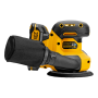 Машина шлифовальная эксцентриковая аккумуляторная DENZEL CROSH-20-125, Li-Ion, 20 В