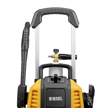 Моечная машина высокого давления DENZEL R-230iD, 3300 Вт, 230 бар, 600 л/ч, асинхронный двигатель, с барабаном