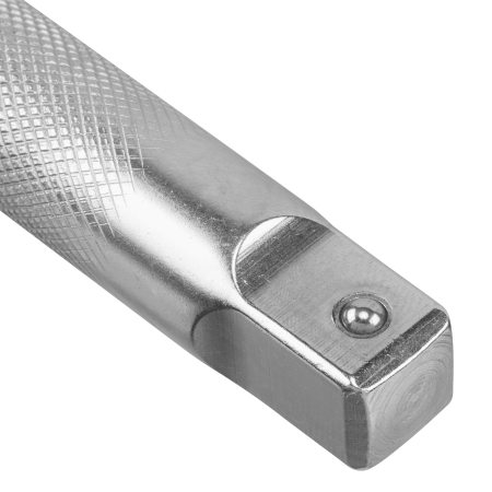 Вороток Г-образный DENZEL 450*150 мм, квадрат 3/4", CrV, матовый хром