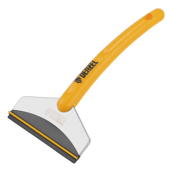 Скребок для удаления льда с водосгоном, усиленный, удлиненный Denzel