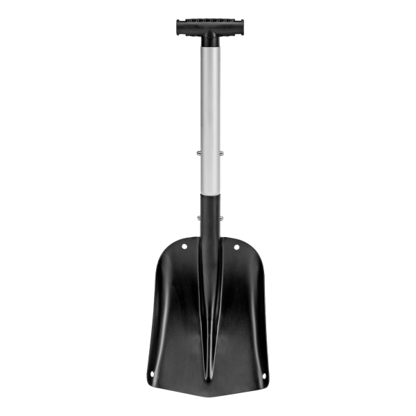 Лопата автомобильная, алюминиевая, 212х280х650-815 мм, телескопический черенок Denzel